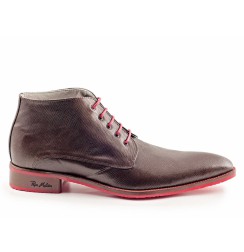 Chukka man brown leather trendy ankle boots