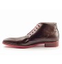 Chukka man brown leather trendy ankle boots