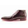 Chukka man brown leather trendy ankle boots