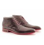 Chukka man brown leather trendy ankle boots