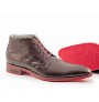 Chukka man brown leather trendy ankle boots