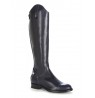 Made to measure navy leather riding boots style