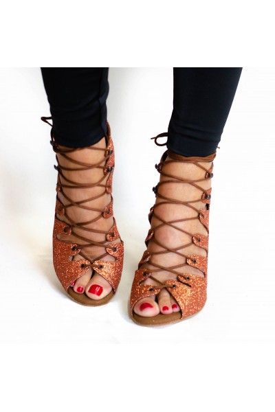 Rhinestone sandal style dance shoes Rhinestone sandal style dance shoes