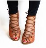 Glitter tan sandal style dance shoes