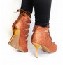 Rhinestone sandal style dance shoes