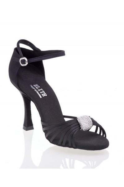 Chaussures danse noir et strass Chaussures danse noir et strass