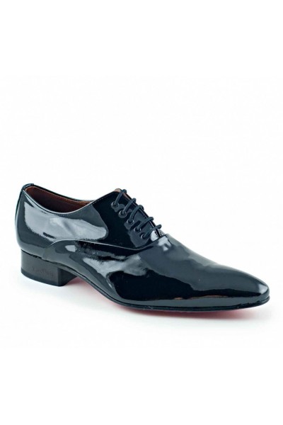 Degenerate Revolutionary Any time BLACK PATENT LEATHER LOAFERS Shiny black leather formal shoes