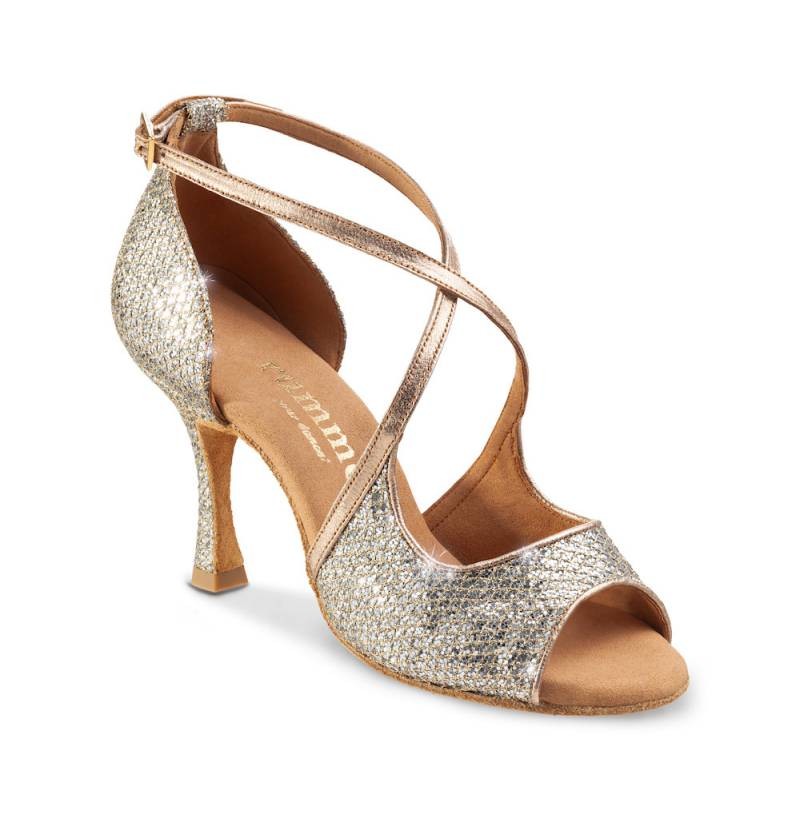 rose gold comfortable heels
