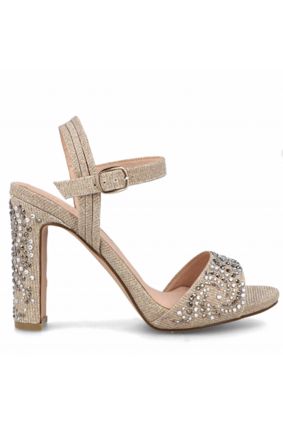 Diamond platform heels for weddings