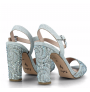 Diamond platform heels for weddings