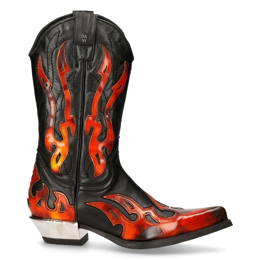 no heel western boots