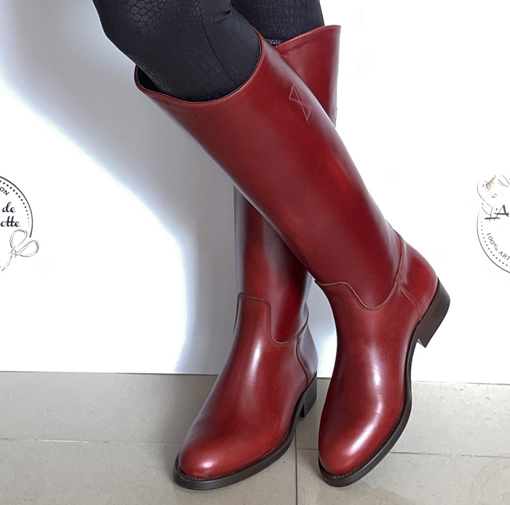 Leather riding boots blog.knak.jp