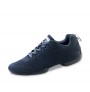 Red sneaker knit dancing shoes for men