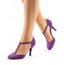 Dark Purple heels closed toe