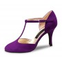 Dark Purple heels closed toe