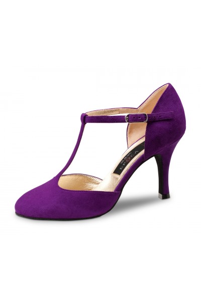 Dark Purple heels closed toe