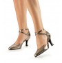Antik leather closed toe dancing shoe