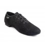 black ultraflexible dance shoes