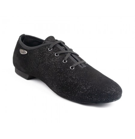 black ultraflexible dance shoes