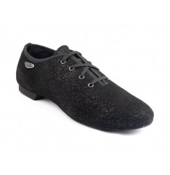 black ultraflexible dance shoes