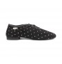 black disco high flexibility dance shoes