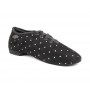 black disco high flexibility dance shoes
