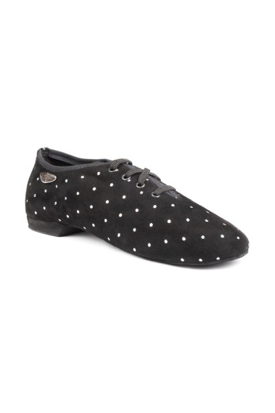 black disco high flexibility dance shoes