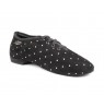 black disco high flexibility dance shoes